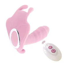 Load image into Gallery viewer, Women's Sex Toy App Wearing Butterfly Remote Control Masturbation Vibrator Egg Hopping Massager Wearing Penis