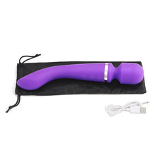 Load image into Gallery viewer, Double Head Stick Women's Rechargeable Vibrator G-point Massage Masturbation