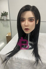 Load image into Gallery viewer, US Stock - Angie Silicone ROS Head Sex Doll TPE Body Oral Sex Small Boobs Movable Jaw Love Doll