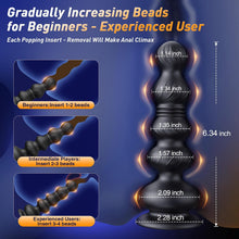 Load image into Gallery viewer, BEISAR 10-Mode Vibrating &amp; Telescopic Anal Massager / Anal Dilator / Anal Dildo