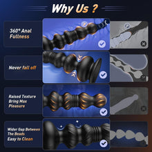 Load image into Gallery viewer, BEISAR 10-Mode Vibrating &amp; Telescopic Anal Massager / Anal Dilator / Anal Dildo