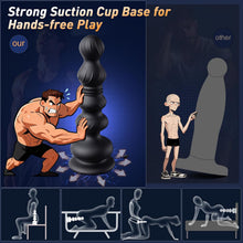Load image into Gallery viewer, BEISAR 10-Mode Vibrating &amp; Telescopic Anal Massager / Anal Dilator / Anal Dildo