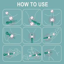 Load image into Gallery viewer, Anal Plug Vibrating Backyard Massager For Adult