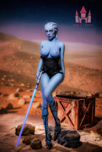 Load image into Gallery viewer, US Stock - Odette 156cm E #A1 Light Blue Skin Sex Doll Realistic Anime Fantasy Adult Love Doll