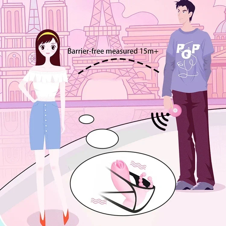 10 Speed Panties Vibrator Wearable Dildos Female Masturbator