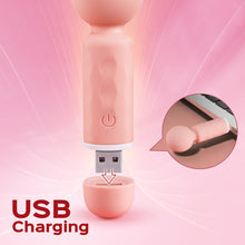 Load image into Gallery viewer, Mini USB Rechargeable Wand Massager Vibe Clitoris Stimulation