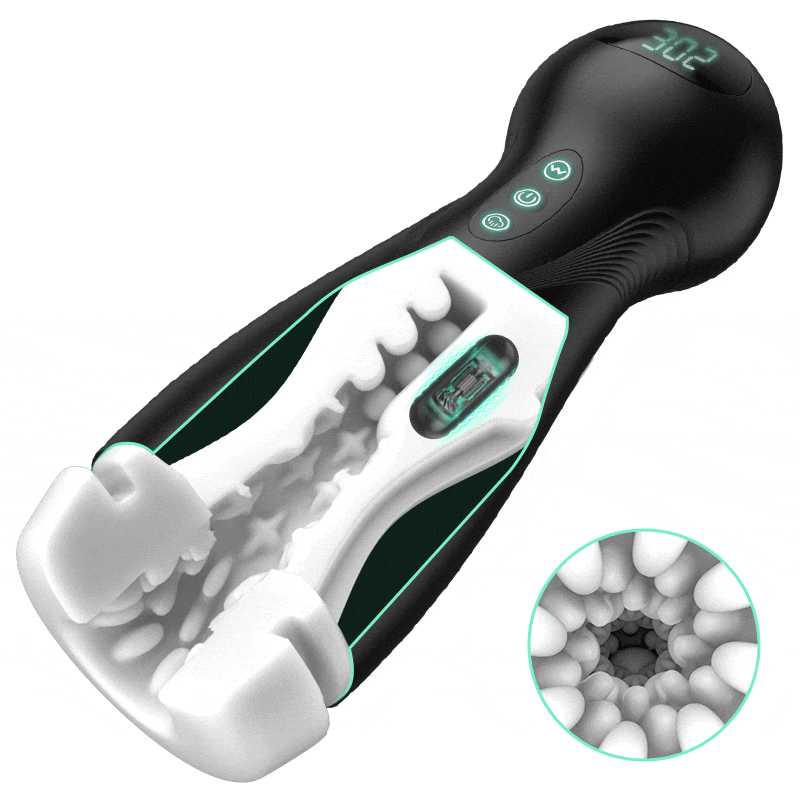 SolaceX Intense Suction & Vibration Pleasure Male Masturbator