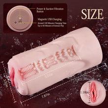 Load image into Gallery viewer, Vacuum Momoka 5 Suction 5 Vibration Realistic Vaginal Electric Masturbator