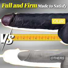 Load image into Gallery viewer, Maurice - Large Size Thrusting Vibration Heating Brown Dildo For Men Women