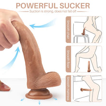 Load image into Gallery viewer, Vibration Suction Disk Simulated Pendule Women's Self-masturbating Appliance Big Chicken Bar Fun Sex Toy Fake Penis