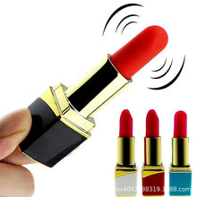Load image into Gallery viewer, Mini Small Av Stick Magnetic Suction Rechargeable Lipstick Egg Skipping Vibration Women's Sex Toy Jumping Masturbator Adult Sex Toy