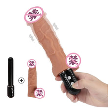 Load image into Gallery viewer, Hand Held Vibration Simulation Masculine Women's Swing Masturbation Sucker Massage Stick Adult Sexual Products