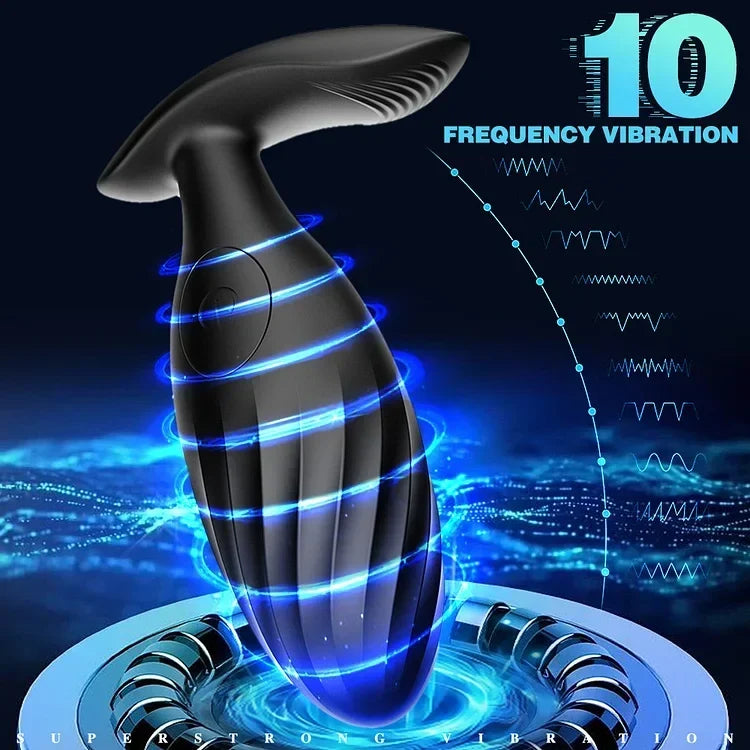Remote Control Vibrating Wearable butt plug For Men And Women