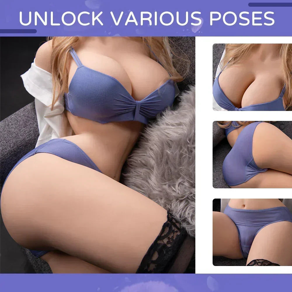 Brandi - 57.3LB Life Size Realistic Sex Doll Torso