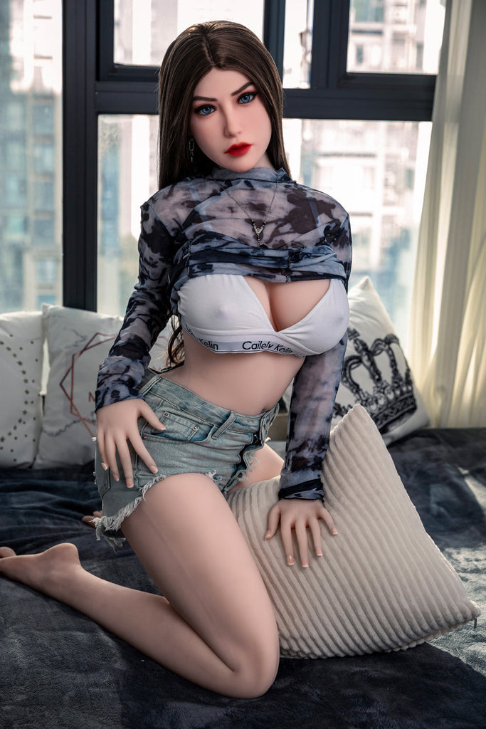 US Stock - Shalina 160cm #C9 Realistic TPE Sex Doll White Skin Big Boobs Adult Love Doll