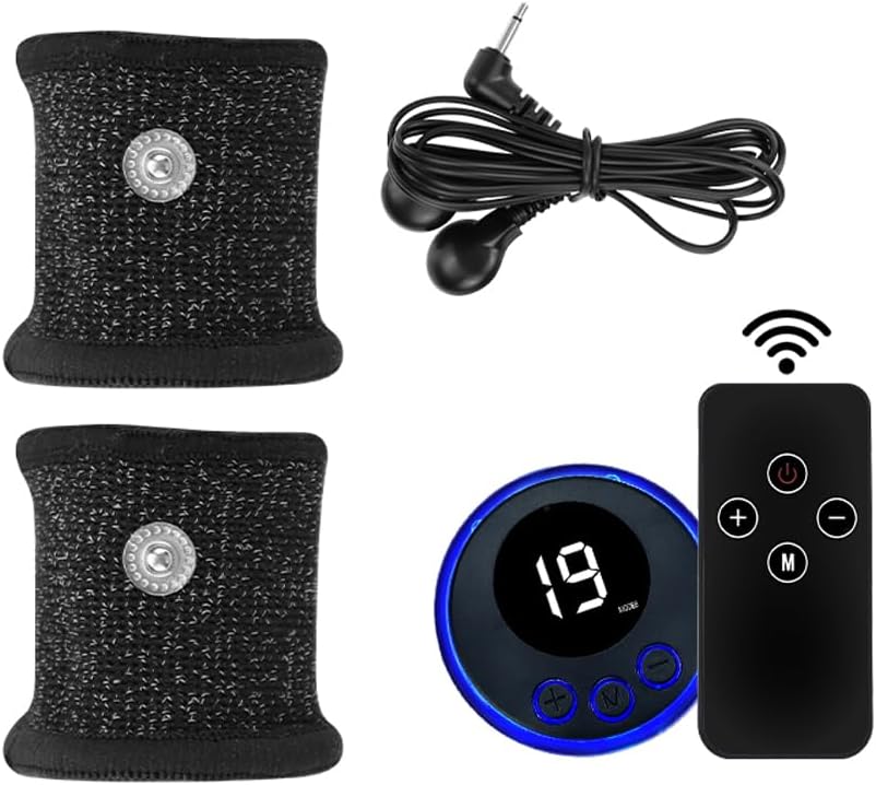 Electro Shock Adjustable Dual Penis Ring Testicle Ring Set