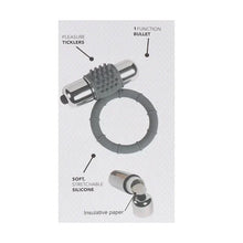 Load image into Gallery viewer, Men's Delayed Single Frequency Vibrating Ring, Adult Sex Toys, Sex Toys, Lock Ring, Cross-border Amazon Manufacturer