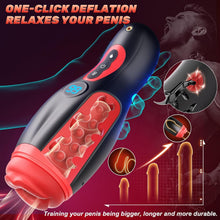 Load image into Gallery viewer, App Control Suction and Vibrating Male Masturbator with Phone Holder