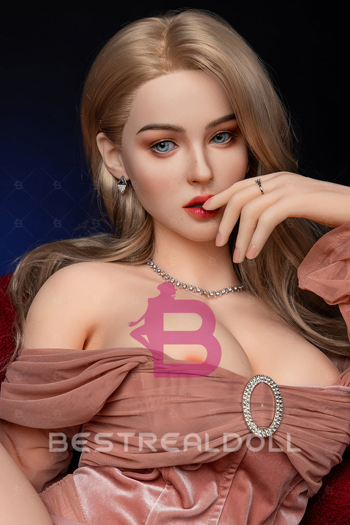 US Stock - YAMIEE Suki 163cm SNK20 Unique Design Silicone ROS Head Sex Doll TPE Body Movable Jaw Adult Love Doll