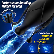 Load image into Gallery viewer, 9 Tension Shock Flapping Prostate Massager Thrusting Vibrating Butt Plug