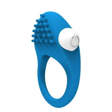 Load image into Gallery viewer, Adult Products, Men's Delayed Vibrating Rod Ring, Couple Flirting Silicone Electric Lock Ring Manufacturer