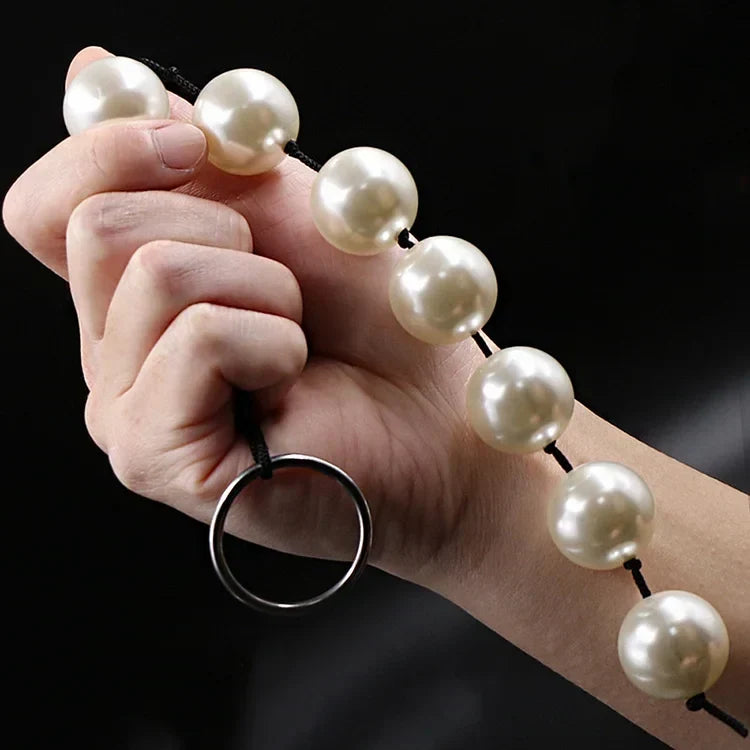 6 Sizes Pearl Pull Bead Anal Plug