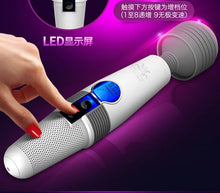 Load image into Gallery viewer, Av Vibrator For Women's Masturbator With Rechargeable Lcd Display For Adult Erotic Massage