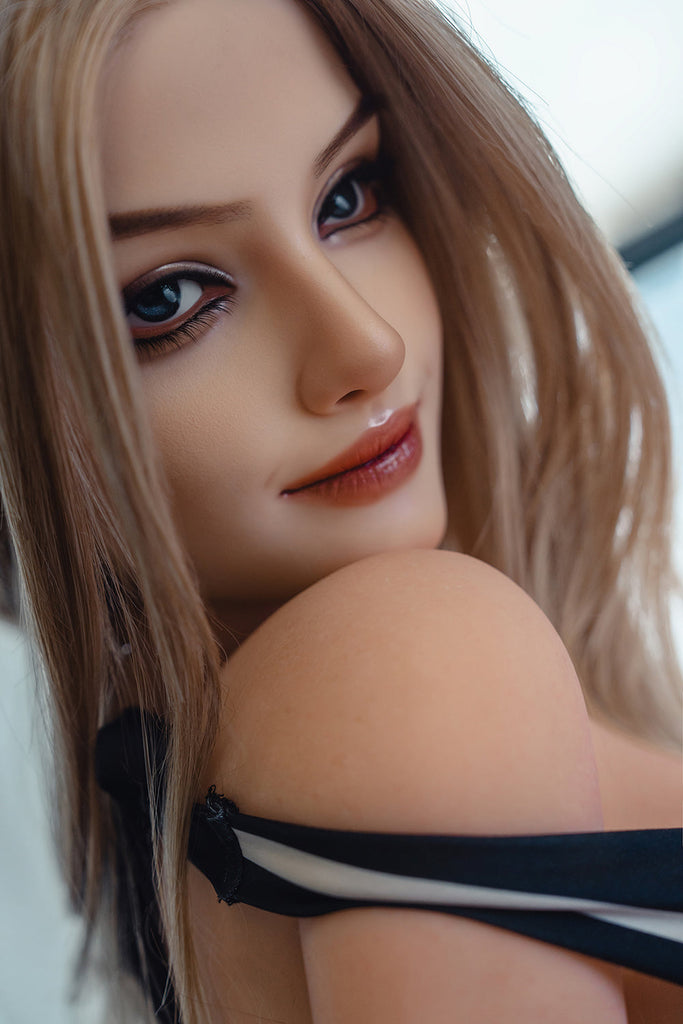 US Stock - Adria 164cm S34 Silicone Head Love Doll Natural Skin TPE Body Adult Sex Doll (Free 2ND Head)