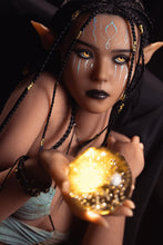 Load image into Gallery viewer, US Stock - YAMIEE Sia Unique Design 157cm #1073E Silicone Head Sex Doll Tanned Skin Small Breasts TPE Body Adult Love Doll