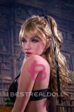 Load image into Gallery viewer, US Stock - YAMIEE Amia Unique Design 166cm #616E Silicone ROS Head TPE Body Movable Jaw Realistic Oral Sex Doll (Free 2ND Head)