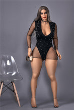 Load image into Gallery viewer, US Stock - Irontechdoll Mia 156cm Realistic BBW TPE Sex Doll #45 E Cup Adult Love Doll