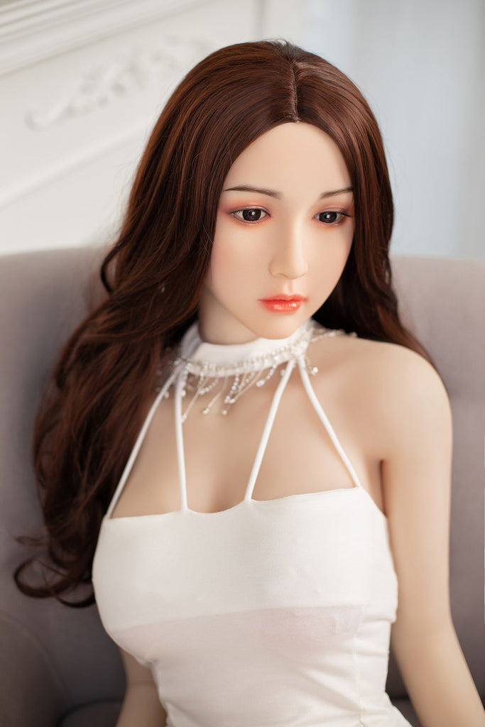 US Stock - Qian 165cm Good Girl Asian Realistic Adult Love Doll Big Boobs TPE Sex Doll
