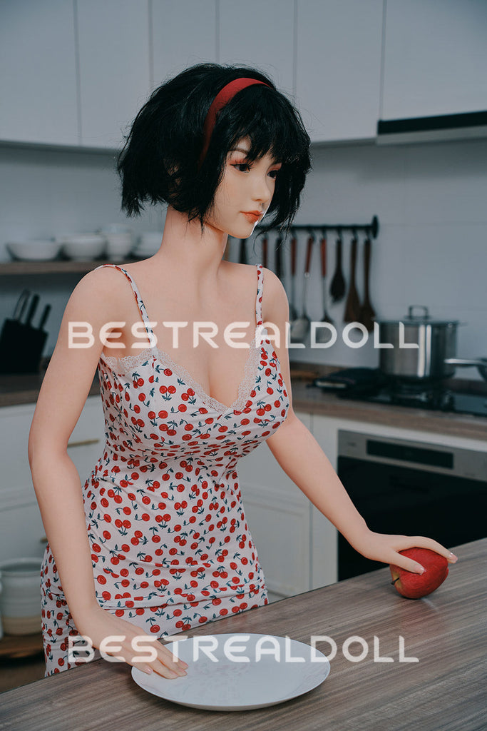 US Stock - RIDMII Unique Design Phaedra 163cm Silicone Head Sex Doll TPE Body Love Doll