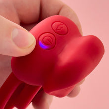 Load image into Gallery viewer, Kiss me Vibrating cock ring