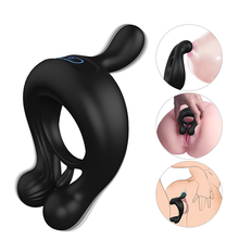 Load image into Gallery viewer, Men's Semen Lock Penis Ring Couple Massage Lock Semen Ring