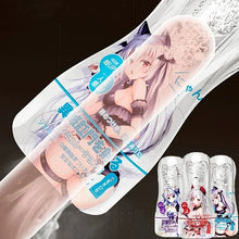 Load image into Gallery viewer, Red Pill Spiral Clip Aircraft Cup Male Masturbation Penis Exerciser