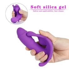 Load image into Gallery viewer, Women's Sex Toy App Wearing Butterfly Remote Control Masturbation Vibrator Egg Hopping Massager Wearing Penis