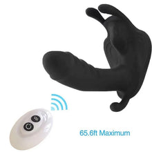 Load image into Gallery viewer, Women's Sex Toy App Wearing Butterfly Remote Control Masturbation Vibrator Egg Hopping Massager Wearing Penis