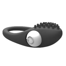 Load image into Gallery viewer, Adult Products, Men's Delayed Vibrating Rod Ring, Couple Flirting Silicone Electric Lock Ring Manufacturer