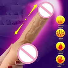 Load image into Gallery viewer, Women's Telescopic Cannon King Automatic Vibration Heating Simulation  Machine Masculine  Masturbation