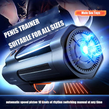 Load image into Gallery viewer, Men's masturbation cup, rotating vibration, suction mode, hands-free heating, adult toy