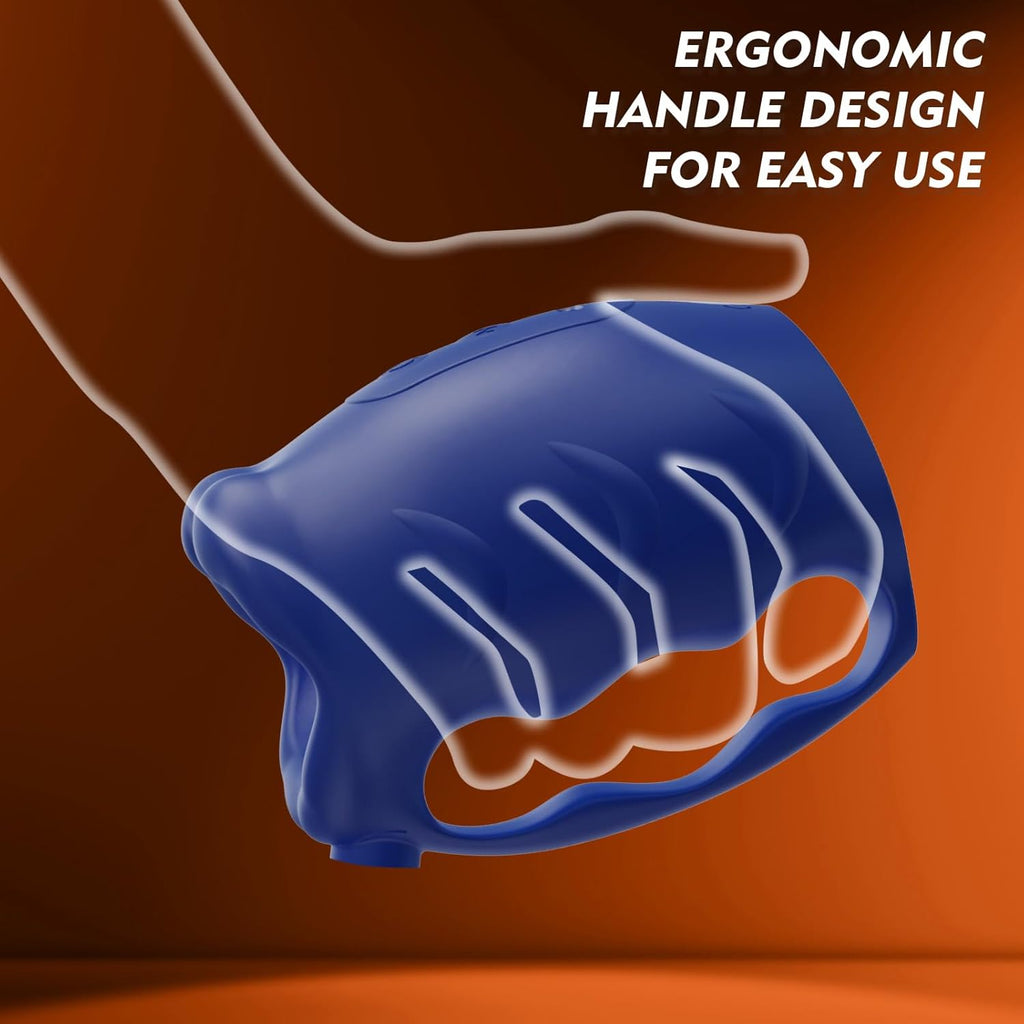 A 2-in-1 male penis vibrator with a detachable anal plug and penis ring, hands-free design, for penis training